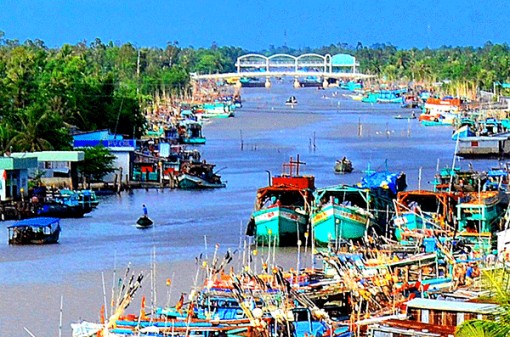 Độc đáo nghề bẫy mực ốc trên vùng biển Tây Nam