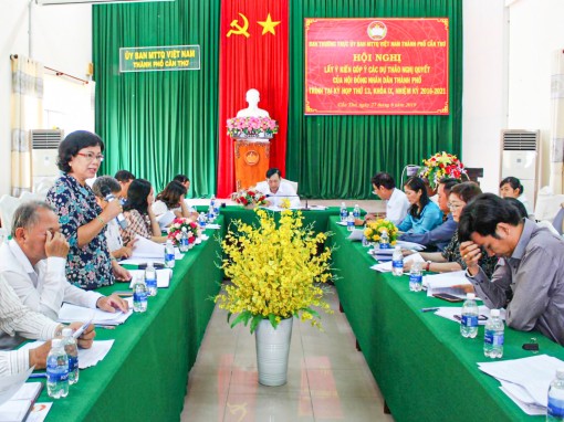 Nâng chất hoạt động của các

Hội đồng tư vấn Mặt trận