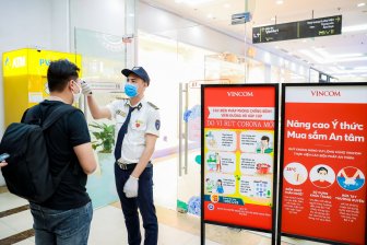 Vincom tăng cường thắt chặt các biện pháp phòng chống COVID-19