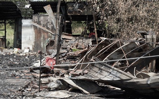 Cháy nhà, cụ ông 80 tuổi tử vong