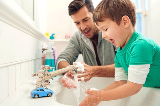 Đồng hành cùng con phòng tránh dịch COVID-19