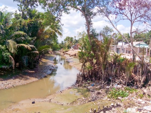 Mực nước ở ĐBSCL tiếp tục xuống thấp