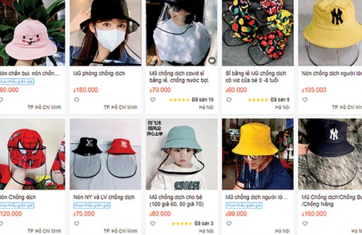 Nhiều sản phẩm mới khai thác nhu cầu chống dịch COVID-19