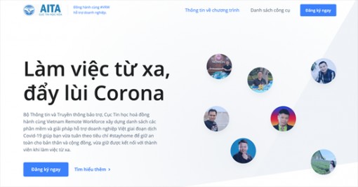 Bộ TT&TT ra mắt trang web hỗ trợ DN Việt trong giai đoạn dịch COVID-19