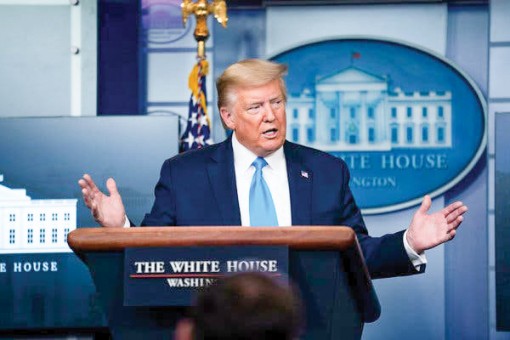 Ông Trump chỉ trích WHO ngả theo Trung Quốc