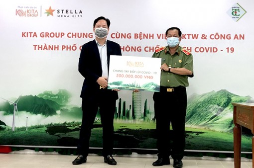 KITA Group tài trợ 1 tỉ đồng phòng, chống dịch COVID-19