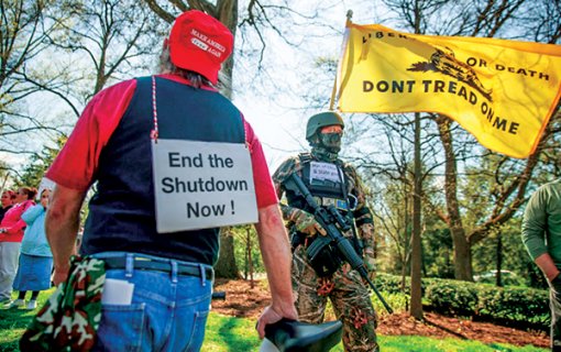 Ông Trump và các thống đốc chỏi nhau chuyện cách ly