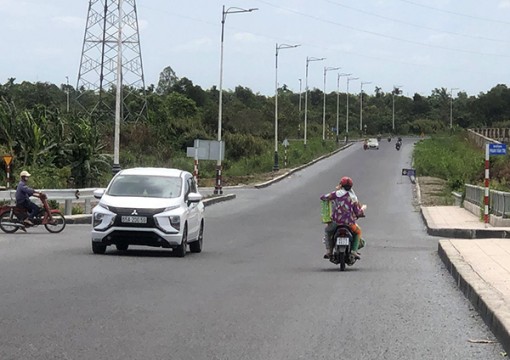 Đề xuất phương án đảm bảo an toàn giao thông tại dốc cầu Trà Niền