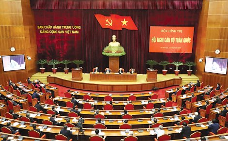 Tổng Bí thư, Chủ tịch nước Nguyễn Phú Trọng chủ trì Hội nghị cán bộ toàn quốc của Đảng