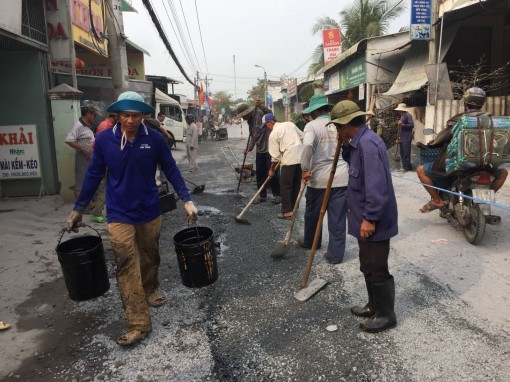 Nhiều công trình, phần việc thi đua thiết thực