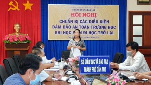 Cần Thơ sẵn sàng đón học sinh trở lại trường