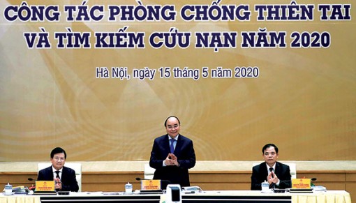 Phòng chống thiên tai là nhiệm vụ thường xuyên, quan trọng của Bộ, ngành Trung ương, các địa phương và của toàn dân, toàn xã hội