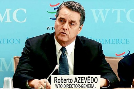 Tổng Giám đốc WTO thông báo từ chức