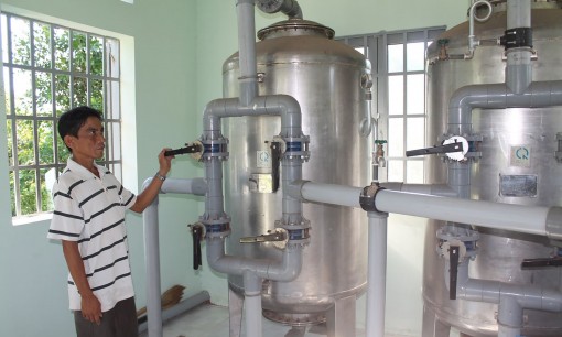 Góp phần giảm “cơn khát”

nước ngọt cho vùng nông thôn