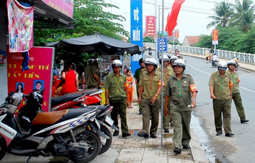 Phối hợp tuyên truyền trật tự an toàn giao thông trong Hội Cựu chiến binh