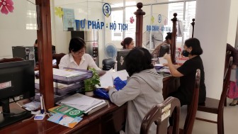 Phường mới Tân An đảm bảo giải quyết hồ sơ đúng hẹn Phường mới Tân An đảm bảo giải quyết hồ sơ đúng hẹn