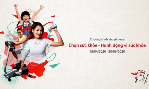 Prudential giới thiệu chương trình khuyến mại “Chọn sức khỏe – Hành động vì sức khỏe”