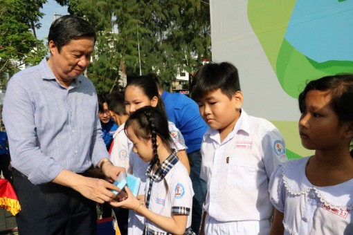 Tưng bừng ngày hội thiếu nhi tham gia bảo vệ môi trường