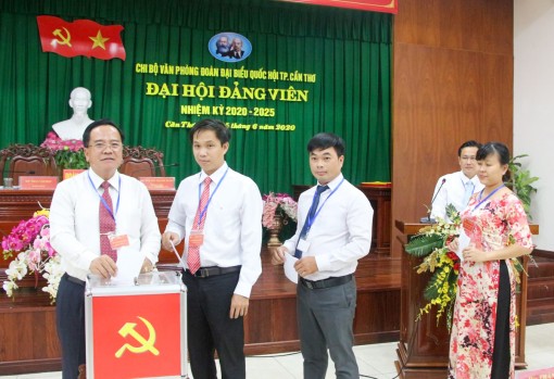 Nhiều chi bộ đảng tổ chức đại hội