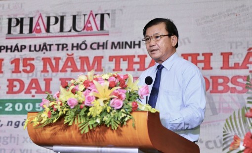 Kỷ niệm 15 năm thành lập Văn phòng đại diện Báo Pháp luật TP Hồ Chí Minh tại Cần Thơ