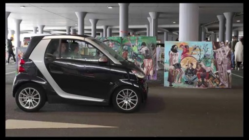 Biến nhà xe sân bay thành khu triển lãm nghệ thuật