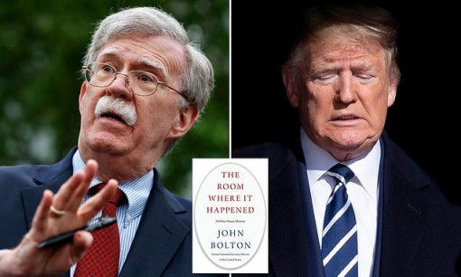 Ông Trump quyết ngăn hồi ký của John Bolton