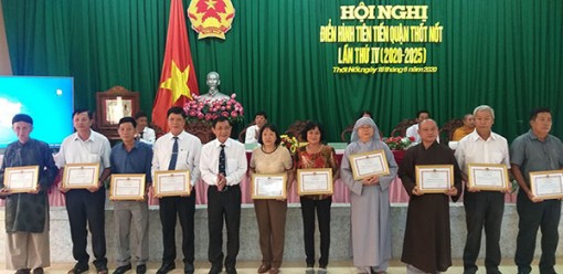 3.067 tập thể và 8.413 cá nhân được các cấp khen thưởng