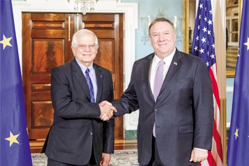 Mỹ-Trung xung đột,

EU khó xử