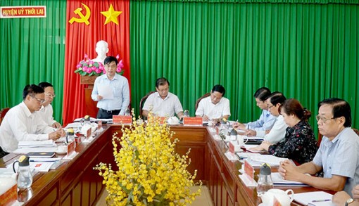 Thới Lai sẵn sàng tiến hành đại hội