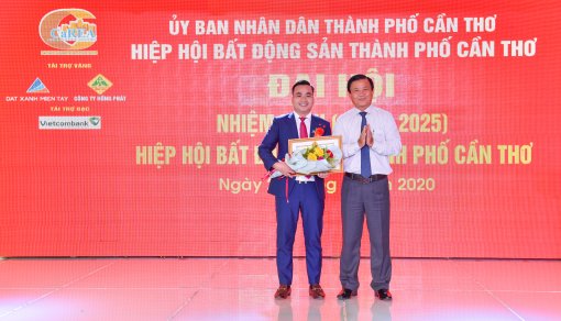 Đất Xanh Miền Tây xuất sắc nhận Bằng khen của UBND TP Cần Thơ và Hiệp hội BĐS Việt Nam