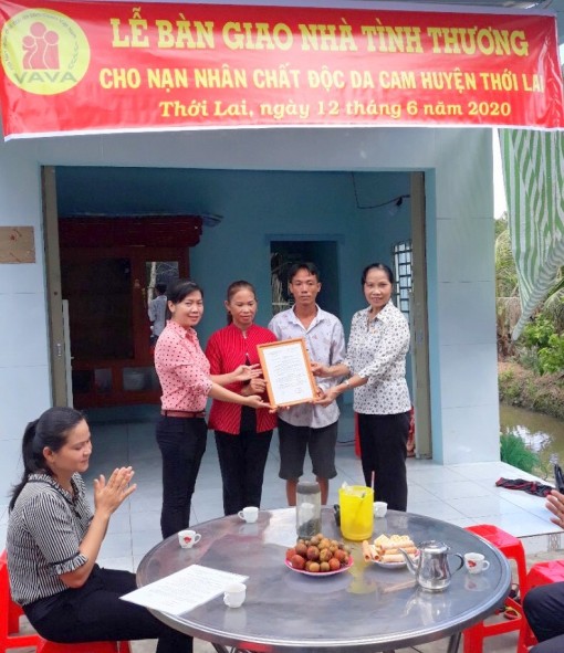 Vận động gần 13 tỉ đồng chăm sóc nạn nhân chất độc da cam