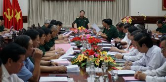 Bộ trưởng Ngô Xuân Lịch chủ trì Hội nghị thông qua công tác tổ chức Đại hội đại biểu Đảng bộ Quân khu 9 lần thứ X Bộ trưởng Ngô Xuân Lịch chủ trì Hội nghị thông qua công tác tổ chức Đại hội đại biểu Đảng bộ Quân khu 9 lần thứ X