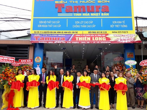 Khai trương Siêu thị nước sơn TAMURA tại TP Cần Thơ