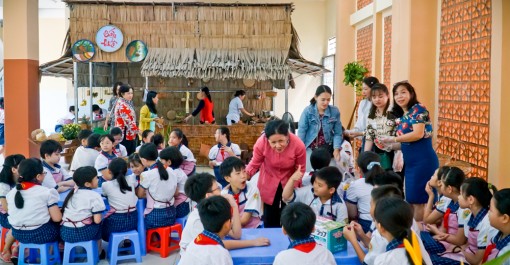 Bếp quê trong trường học