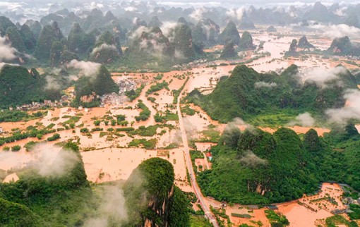 Mưa lũ nghiêm trọng ảnh hưởng đến gần 20 triệu người tại Trung Quốc