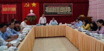Đảng bộ quận Ô Môn sẵn sàng tổ chức Đại hội