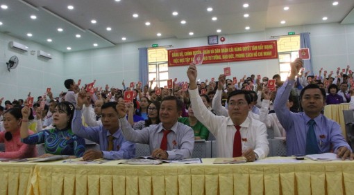 Đại hội Đại biểu Đảng bộ quận Cái Răng nhiệm kỳ 2020-2025