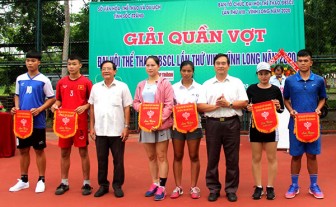 Khai mạc Giải Quần vợt Ðại hội Thể thao ÐBSCL lần thứ VIII - Vĩnh Long năm 2020