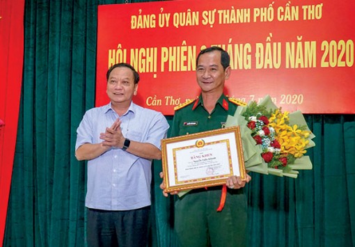 Tập trung lãnh đạo công tác chuẩn bị và tổ chức Đại hội Đại biểu Đảng bộ Quân sự thành phố