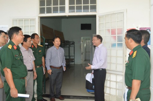 Kiểm tra cơ sở cách ly tập trung phòng, chống COVID-19