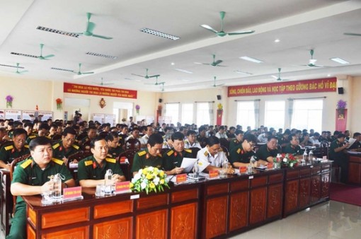 Cụm thi đua các đơn vị cấp cơ sở Quân khu 9: Chú trọng lựa chọn, phát hiện những tấm gương tiêu biểu, xuất sắc