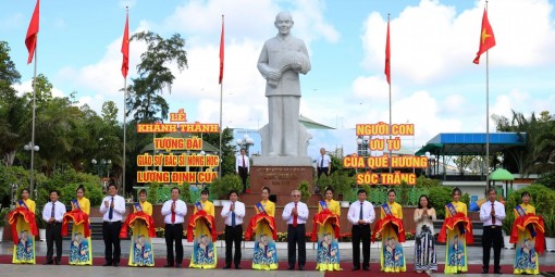 Khánh thành tượng đài Giáo sư Bác sĩ Nông học Lương Định Của