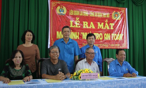 Ra mắt mô hình “Nhà trọ an toàn”