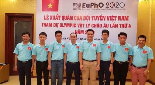 Việt Nam xuất sắc đoạt huy chương vàng Olympic Vật lí châu Âu