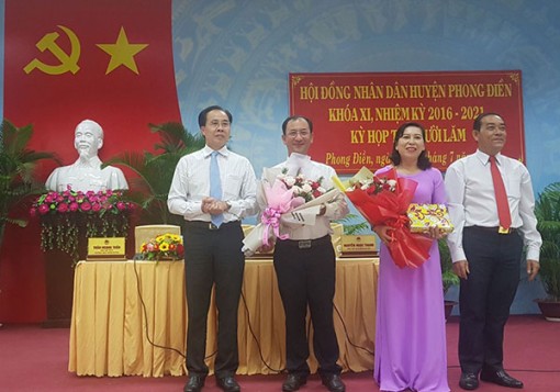Ông Nguyễn Trung Nghĩa được bầu giữ chức Chủ tịch UBND huyện Phong Ðiền