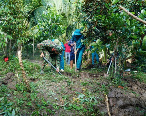 Tìm được hài cốt liệt sĩ tại xã Trường Thành