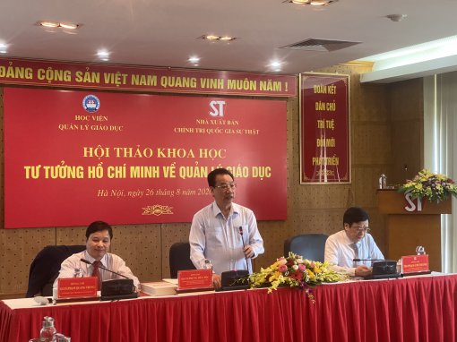 Tư tưởng của Chủ tịch Hồ Chí Minh về giáo dục có giá trị lý luận và thực tiễn sâu sắc