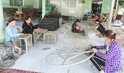 Để hội viên phụ nữ có việc làm, nâng cao thu nhập