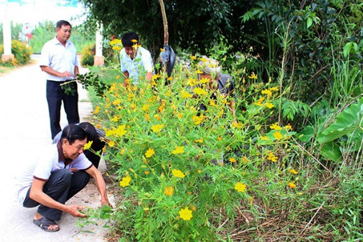 Cựu chiến binh góp sức bảo vệ môi trường