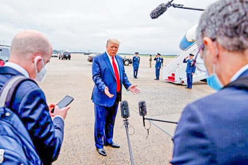 Ông Trump sẵn sàng

bỏ tiền túi tranh cử